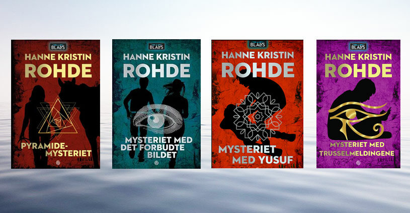 Blålys serien av Hanne Kristin Rohde